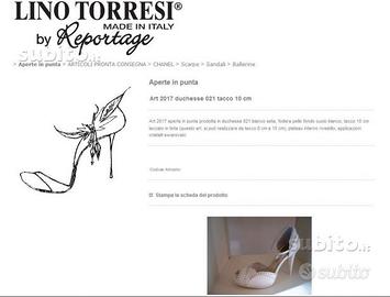 Scarpe da sposa LINO TORRESI