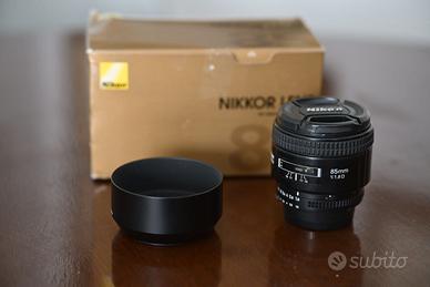 NIKON AF 85mm f1.8 D