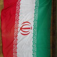 Bandiera guerra iran repubblica iraniana vintage