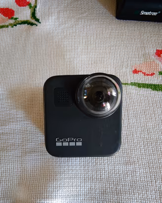 go pro max 360 nuova più micro sd e accessori