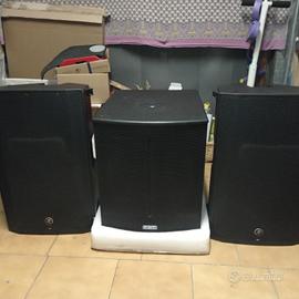 impianto audio professionale 