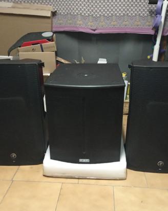 impianto audio professionale 