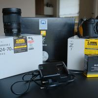 Nikon Z7 Kit Nital body + Z 24-70mm f/4 S - meno d