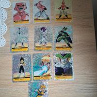 LaminCards Dragonball Z argentate