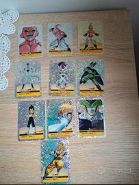 LaminCards Dragonball Z argentate