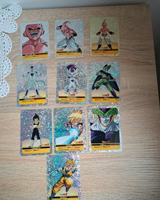 LaminCards Dragonball Z argentate