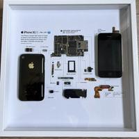 Quadro Iphone 3GS disassemblato - Teardown