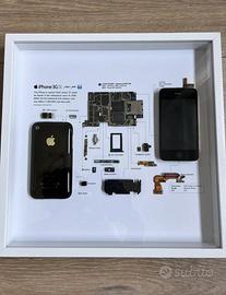 Quadro Iphone 3GS disassemblato - Teardown