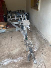 Carrello trasporto barca