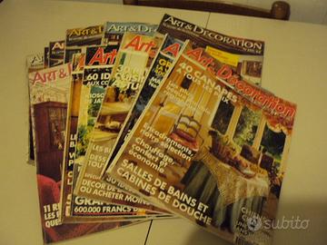 Riviste "Art & Decoration" dal 1976 al 1992