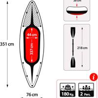 Intex Challenger Canoa Gonfiabile per 1–2 Persone