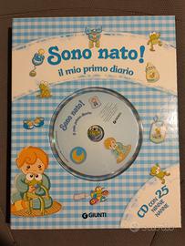 SONO NATO! IL MIO PRIMO DIARIO + CD CON 25 NIN