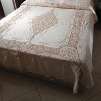 copriletto  matrimoniale lino e Burano 