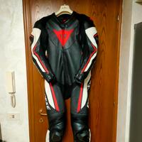 tuta pelle Dainese Assen INTERA  1 pezzo Taglia 50