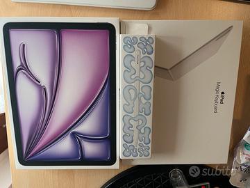 iPad Air 11” M2 128GB Purple + Magic Keyboard