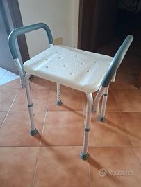 Sgabello doccia  anziani 