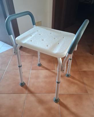 Sgabello doccia  anziani 