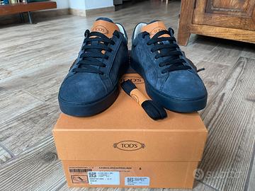 Sneakers Tod’s pelle scamosciata blu