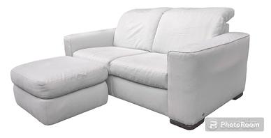 Divano Natuzzi con Pouf e Poggiatesta