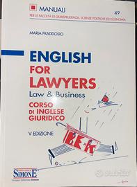 English for lawyers, Maria Fraddosio