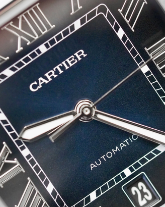 Orologio Cartier Blu zaffiro Large, con corredo