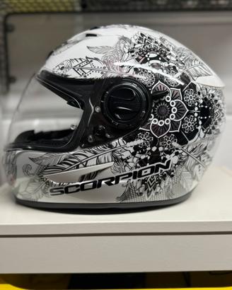 Casco Scorpion Exo-490 Luz Bianco Tg.M