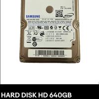 HARD DISK  SAMSUNG HD 640GB
SATA 2,5" HM641JI
