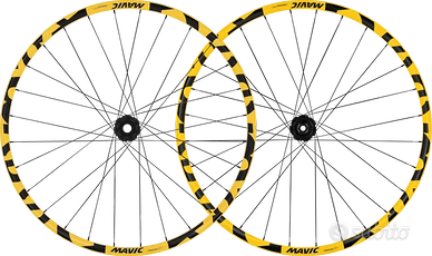 Coppia ruote Mavic Deemax DH Yellow