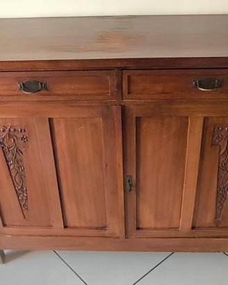 credenzina antica stile Liberty in Nica primi '900