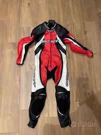 TUTA IN PELLE BOVINA TG 52