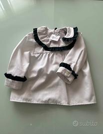 Camicia bambina 2 anni fatta a mano