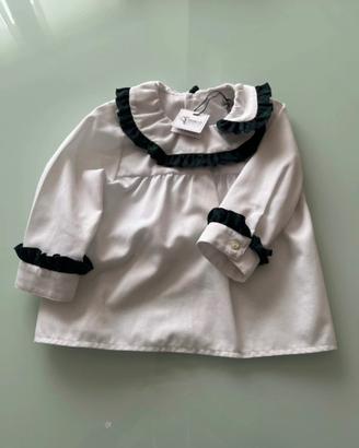 Camicia bambina 2 anni fatta a mano