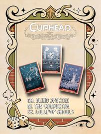 Tris carte Cuphead Out Of The Cards 60-62