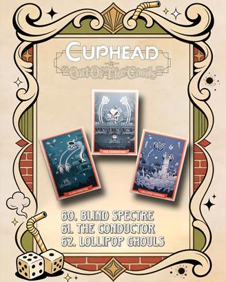 Tris carte Cuphead Out Of The Cards 60-62