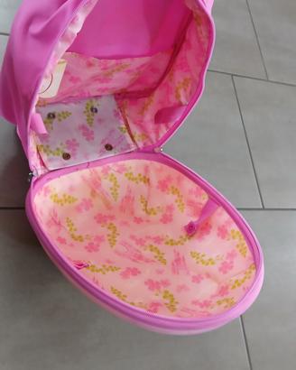 Zainetto bimba colore rosa della Disney.