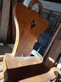 Sedie in legno