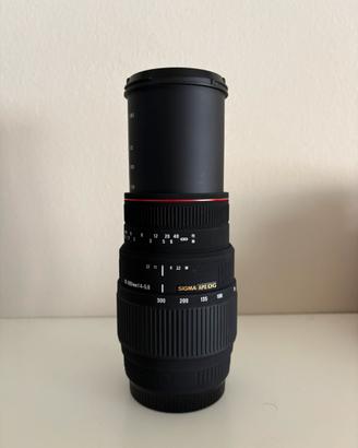 Sigma 70-300 apo dg f4-5.6 (attacco canon)