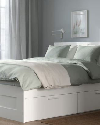 Letto contenitore  con testiera