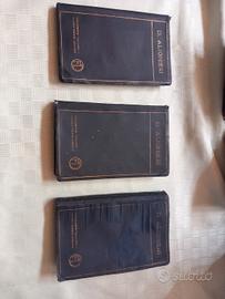 Lotto 3 Libri DANTE ALIGHIERI - Vallardi 1924 - Pa