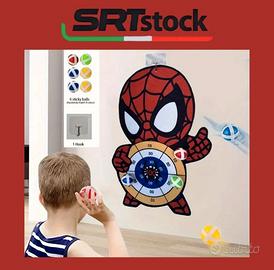 Gioco Bersaglio Spider-Man Set Palline Adesive