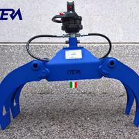 Pinza Legna IPL800PRO 80cm+Rotatore Idraulico10qli