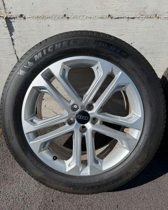 Cerchi originali Audi  19 con gomme Michelin nuove