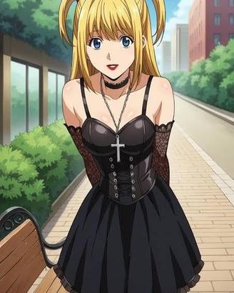 Vestito COMPLETO cosplayer DEATH NOTE Misa Amane