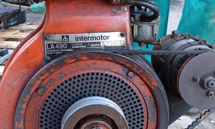Motore lombardini benzina con avviamento LA 490