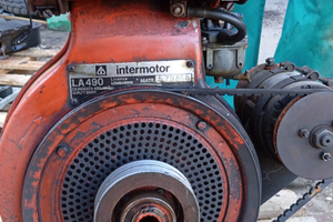 Motore lombardini benzina con avviamento LA 490