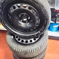 kit 4 cerchi+ 4 gomme 225/45/R17 4 stagioni