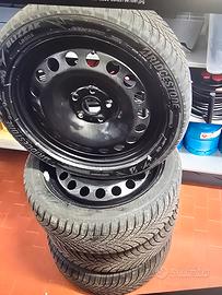 kit 4 cerchi+ 4 gomme 225/45/R17 4 stagioni