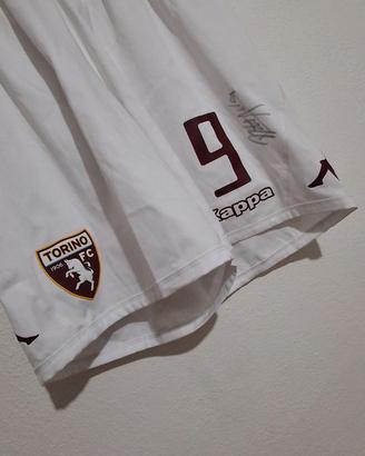 Pantaloncini belotti torino autografati