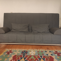 Divano letto matrimoniale con doghe Ikea
