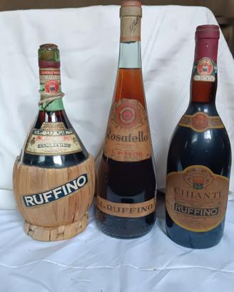 Set 3 Bottiglie Ruffino